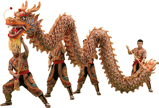 Baile del dragon chino, Dragon dance.